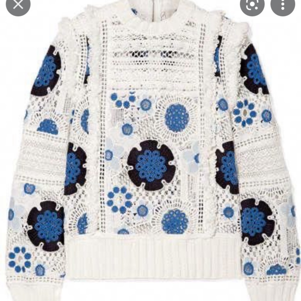 Sea beautiful crochet sweater